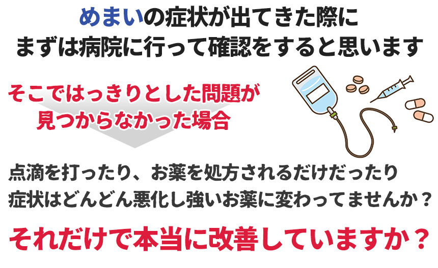 それだけで本当に改善していますか?